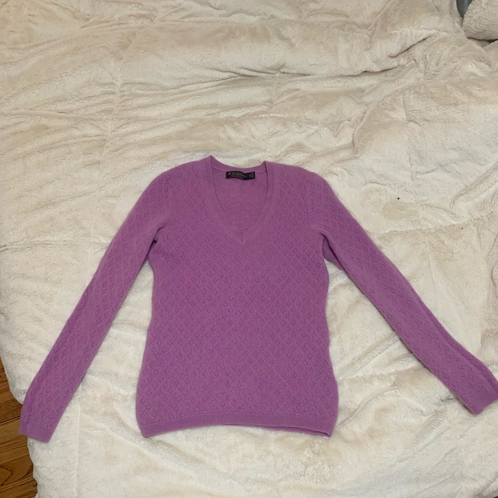 Brooks Brothers 100% Italian Cashmere Sweater